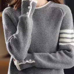 HERE&NOW Women Ribbed Turtle Neck Pullover-picture-49