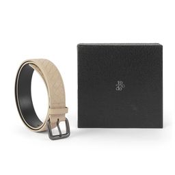 Tresmode Men Woven Design Leather Belt-image-85