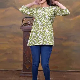 Jinax Women Ethnic Motifs Printed Top-image-37