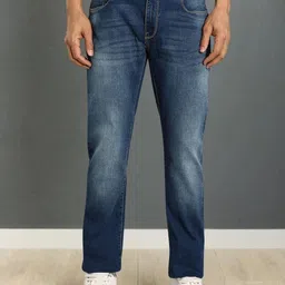 Indian Terrain Men Tapered Fit Mid-Rise Heavy Fade Stretchable Jeans-picture-22