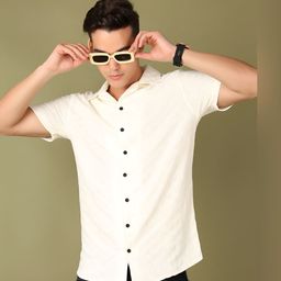 V-Mart Men Floral Polo Collar T-shirt-image-10