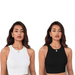 PINOVO White Cotton Tops-picture-24