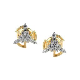VALANOVA 14K Yellow Gold 0.17 Ct Lab Grown Diamond Earrings-image-73