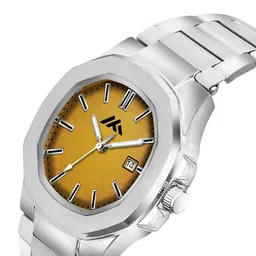 DOUBLERUN Men Dial & Bracelet Style Straps Analogue Multi Function Watch H05NMT-805 image 5
