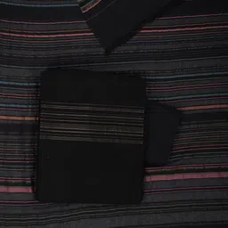 SHINGORA Striped Woven Design Unstitched Dress Material-image-93
