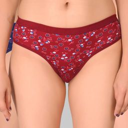 FiveFlag Mid-Rise Cotton Blend Briefs-image-90