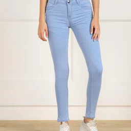NEON-9 Girls Skinny Fit Mid-Rise Cotton Jeans-image-95