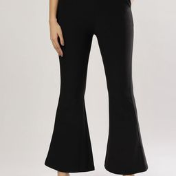 PEACH & PANDA Women Flared Trousers-image-41