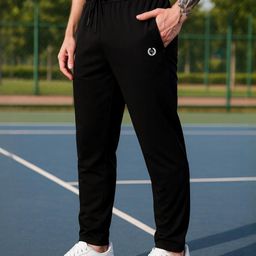 LEE BONEE Men's black Double Cut Dri Fit Track Pant with 4 Way Stretch-image-69