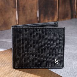 One8 Men Textured Leather Two Fold Wallet-57