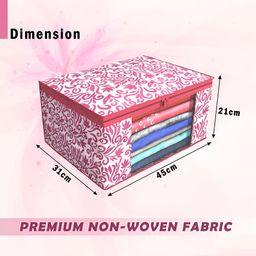 Aura Pink Set of 4 Regular Multi-Utility Organisers image 5