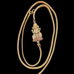 Princy Enterprise Brass Gold-Plated Stone Studded Necklace-14