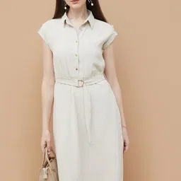 CODE by Lifestyle Shirt Collar Dress-image-2