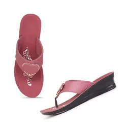PENNEN Women Printed Regular Open Toe Comfort Heels-11