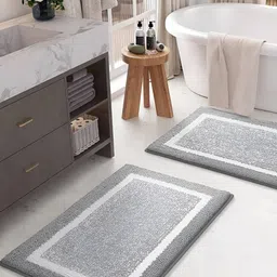 GBL COLLECTION Grey Polypropylene Water Resistant Floor Mat-image-64