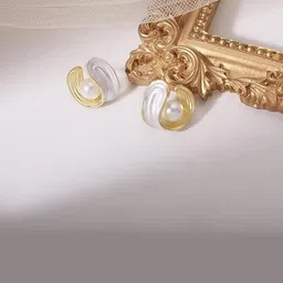 ONUYX Silver-Plated Alloy Earrings-49