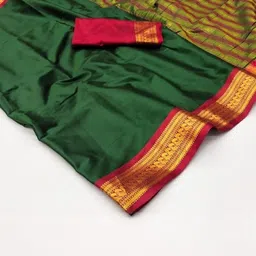 SHIV FASHION Women Silk Blend Sarees-image-60