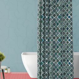 ArtzFolio Single Piece Waterproof Polyester Shower Curtain-image-93