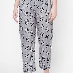 ETC Animal Printed Straight-Leg Mid-Rise Lounge Pants-image-21