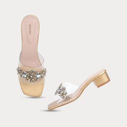 Anouk Embellished Block Heel Open Toe Sandals image 5