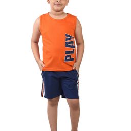 Clothe Funn Boys Printed T-shirt with Shorts-21