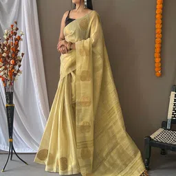 MORDEN MUSE Woven Design Zari Saree-picture-2