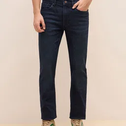 Iconic Men Blue Solid Mid-Rise Slim Fit CottonJeans-image-19