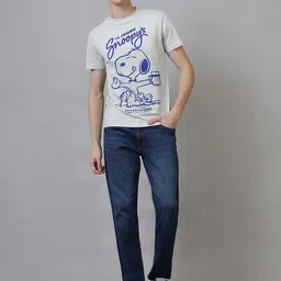 Free Authority Snoopy Printed Pure Cotton T-Shirt-image-37