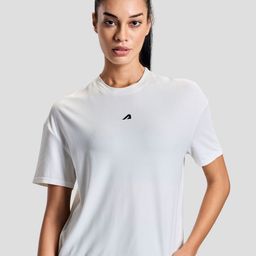 BOLDFIT Women Dry Tech Solid Round Neck Relaxed Fit Crop T-shirt-image-82