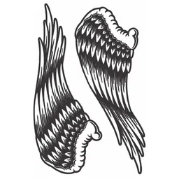 ORDERSHOCK Wings Waterproof Temporary Tattoo Sticker-picture-29