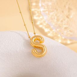 Designs & You Gold-Plated Contemporary Pendants with Chains-image-53