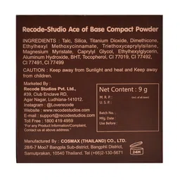 Recode Ace Of Base Compact Powder- 9 g- Sunday 01 image 3