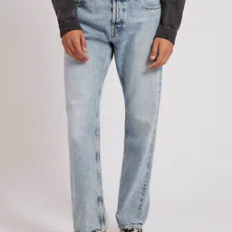 GUESS Men Tapered Fit Heavy Fade Jeans-picture-5