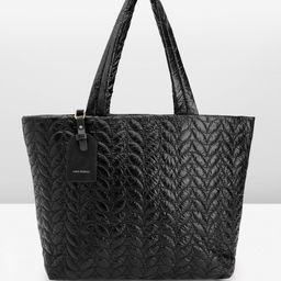 Lino Perros Quilted Structured Shoulder Bag-image-88