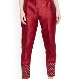 MIXFIT Women Mid-Rise Regular Fit Flat-Front Regular Trousers-picture-43