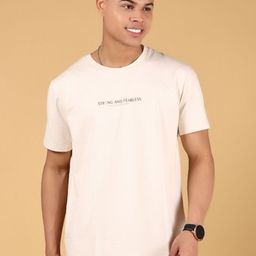 V-Mart Men Typography Printed Round Neck Cotton T-shirt-picture-18