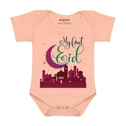Arvesa My First EidPrinted Romper-57