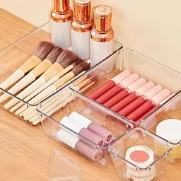 Panchhi Store Transparent 5 Pieces Reusable Multi-Utility Organisers image 3