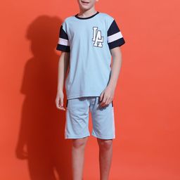 Lil Tomatoes Boys Printed Night suit-image-21