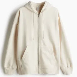 H&M Oversized Zip-Through Hoodie-image-61