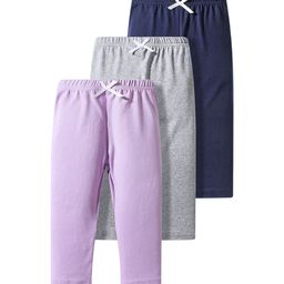 INCLUD Girls Pack Of 3 Mid-Rise Ankle-Length Leggings-47