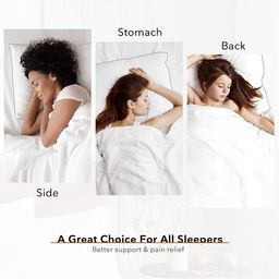 Shadowkart Set of 3 Fibre Filled Polyester Ultra Soft Sleep Pillow image 3
