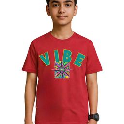 TeeSlix Kids Red Tshirts-image-52