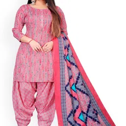 WOWETHNIC Printed Unstitched Dress Material-image-82
