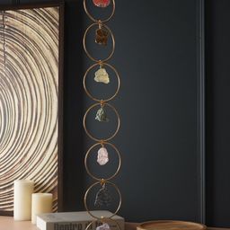 THE ARTMENT Blue & Yellow Crystal Healing Wall Hanging-image-66