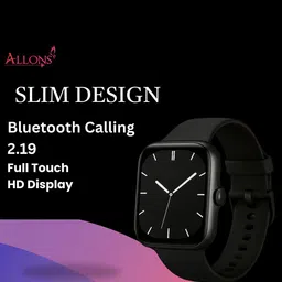 Allons SW-68 Smart Watch Display Bluetooth Calling HD Smart Smartwatch image 3