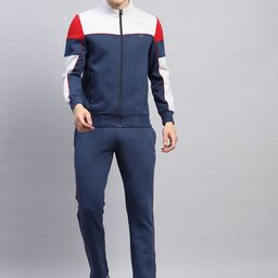Monte Carlo Men Colourblocked Mid Rise Tracksuits-image-68