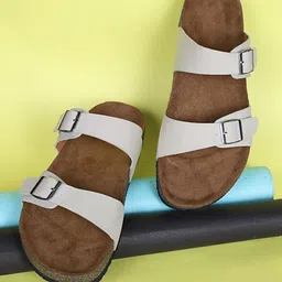 MOZAFIA Women Core with Buckles Flats-image-7