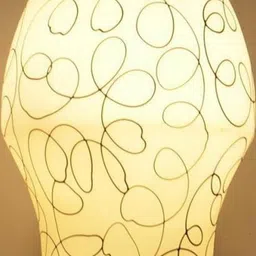 Somil Premium Designer Glass Wall / Night Lamp Elegant & Stylish Dcor Accent for Modern Interiors, color- White, Size:- 21 X 26 X 33 CM-image-70