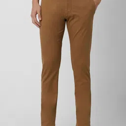 Peter England Casuals Men Slim Fit Chinos-image-80